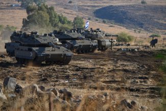 חיילים בגבול לבנון | צילום: אייל מרגולין, פלאש 90