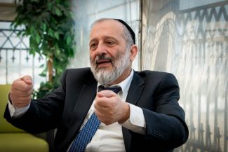 אריה דרעי | צילום: אריה לייב אברמס/פלאש90