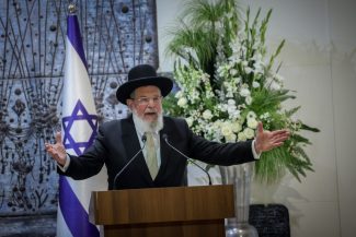 הרב קלמן בר | צילום: חיים גולדברג/פלאש90