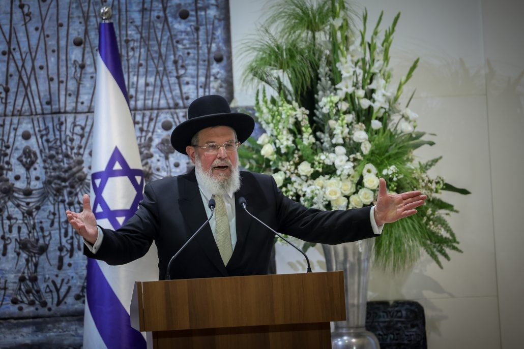 הרב קלמן בר | צילום: חיים גולדברג/פלאש90