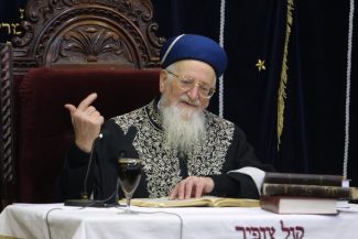 מרן הרב מרדכי אליהו זצוק"ל | צילום: פלאש 90