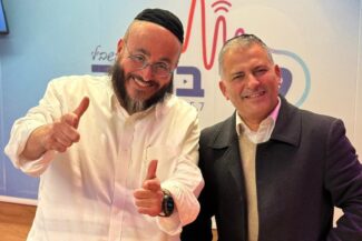 יהודה מויאל עם עמי מימון | באדיבות המצלם