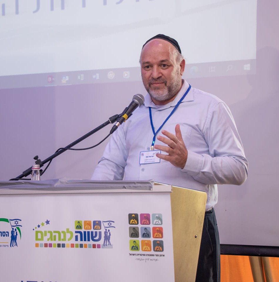 ישראל גנון. יו”ר ארגון נהגי התחבורה הציבורית בישראל | קרדיט: צילום מסך פייסבוק