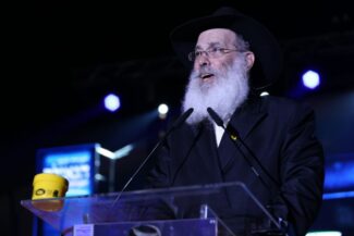הרב זמרוני. קרדיט: שגב פלד, האגודה למען הגאולה האמיתית והשלימה.