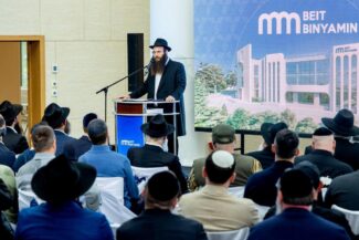 הרב אסמן. באדיבות המצלם