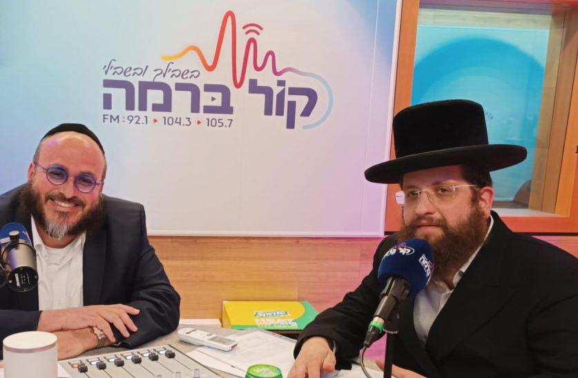 הרב חיים משה כץ ועמי מימון