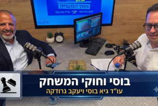 עו"ד גיא בוסי ויעקב גרודקה. עיבוד: ג'מיני